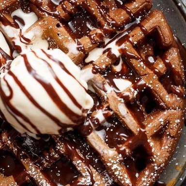 Waffle Nutela Chocolate Hersheys