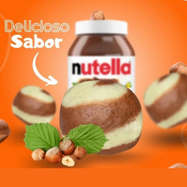 Pan al Vapor Nutella
