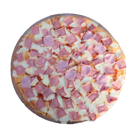 Pizza Grande Jamón y Queso