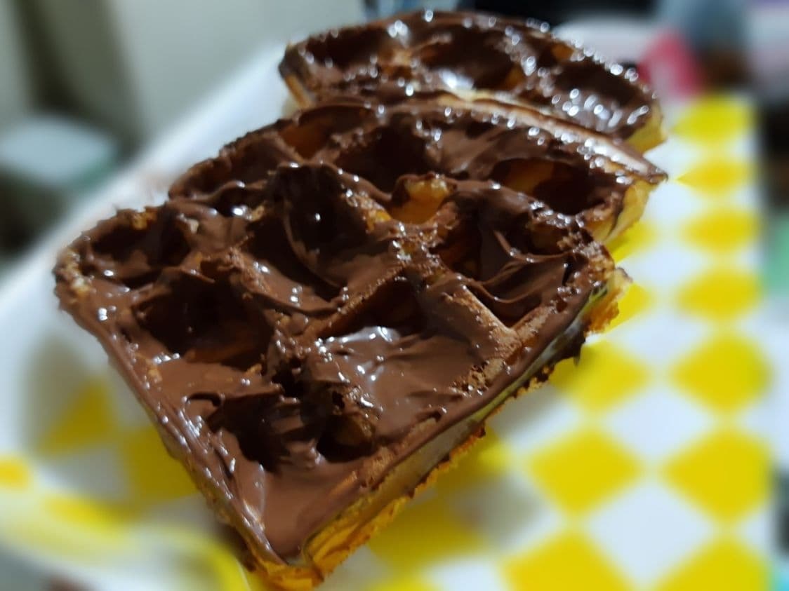 Waffle con Nutella