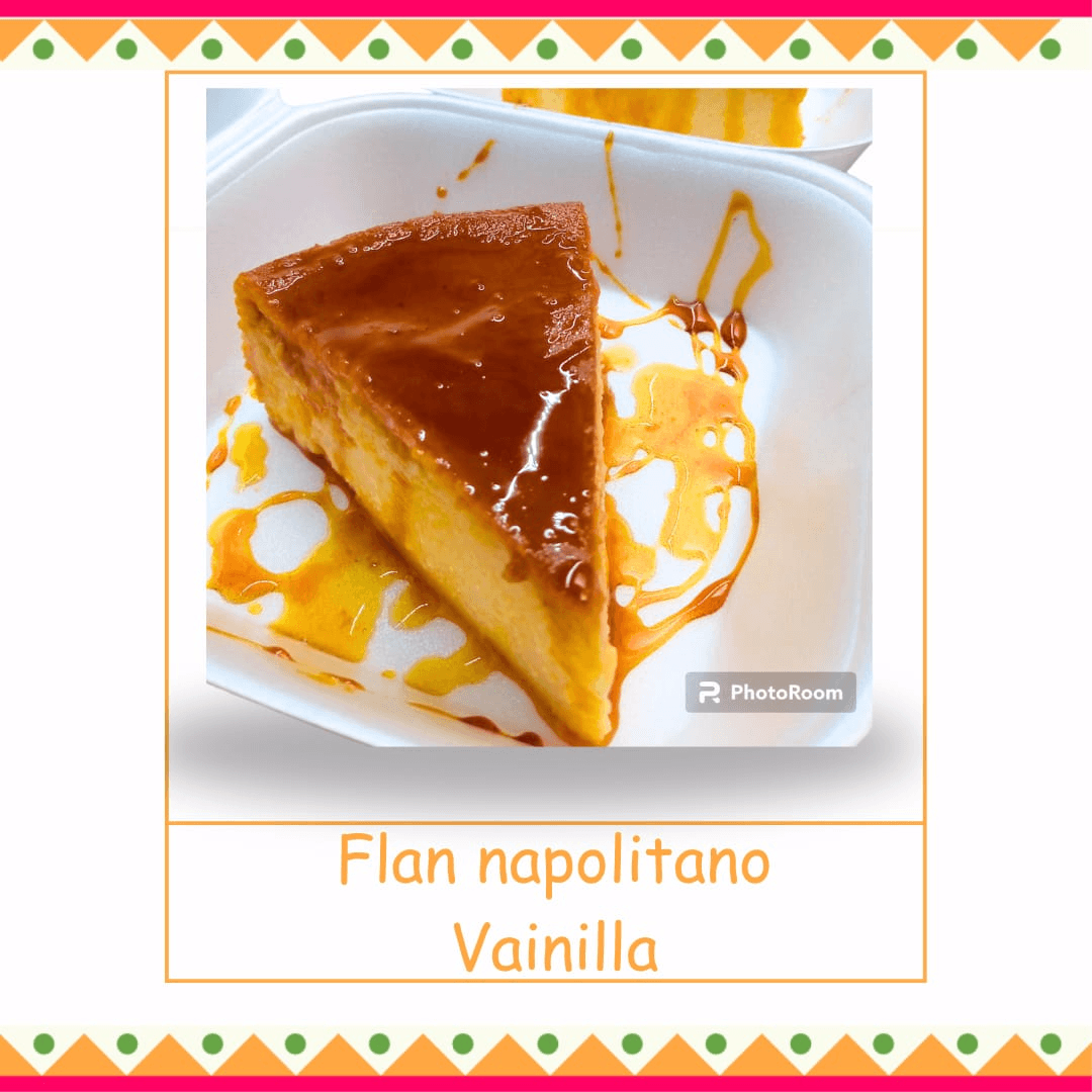 Flan Napolitano Sabor Vainilla