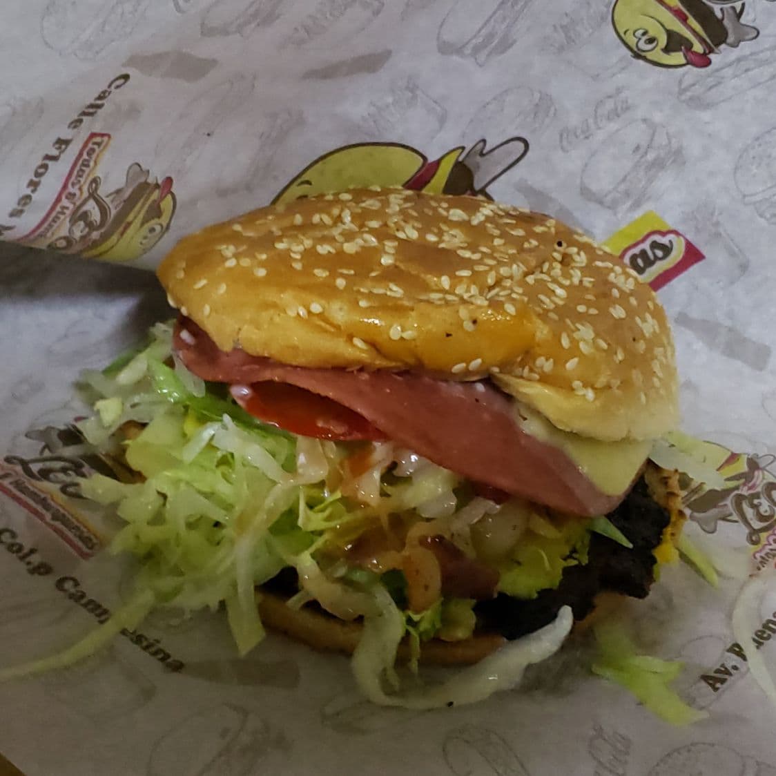 Hamburguesa Especial + Papas Francesas.