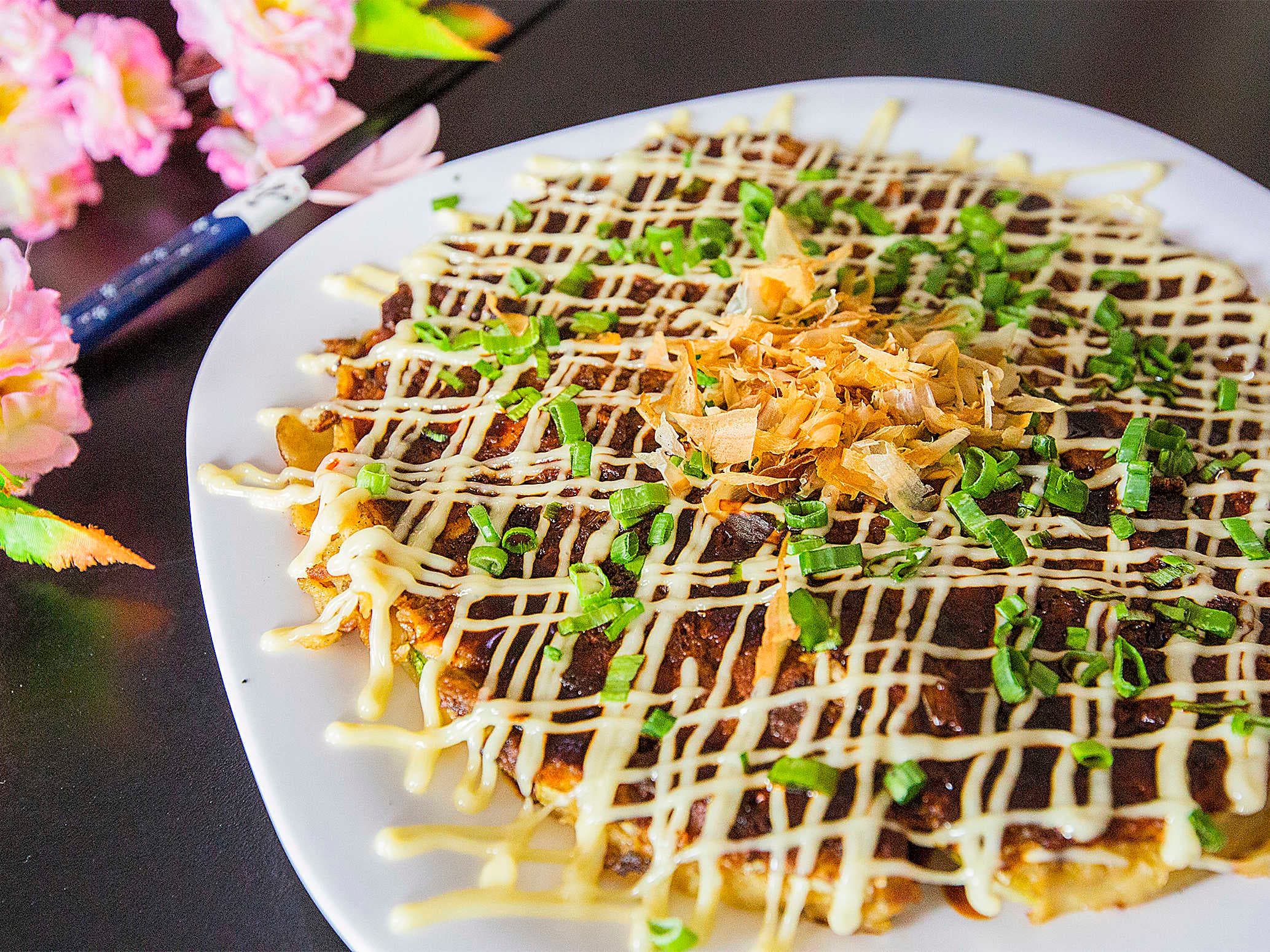 Combo Okonomiyaki + Calpico