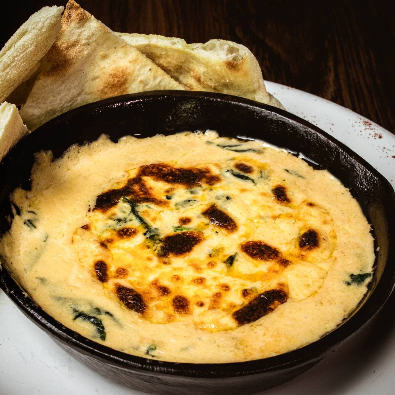 DIP DE ESPINACAS
