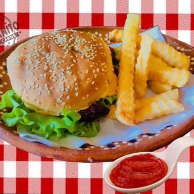 Hamburguesa de Arrachera 2x1