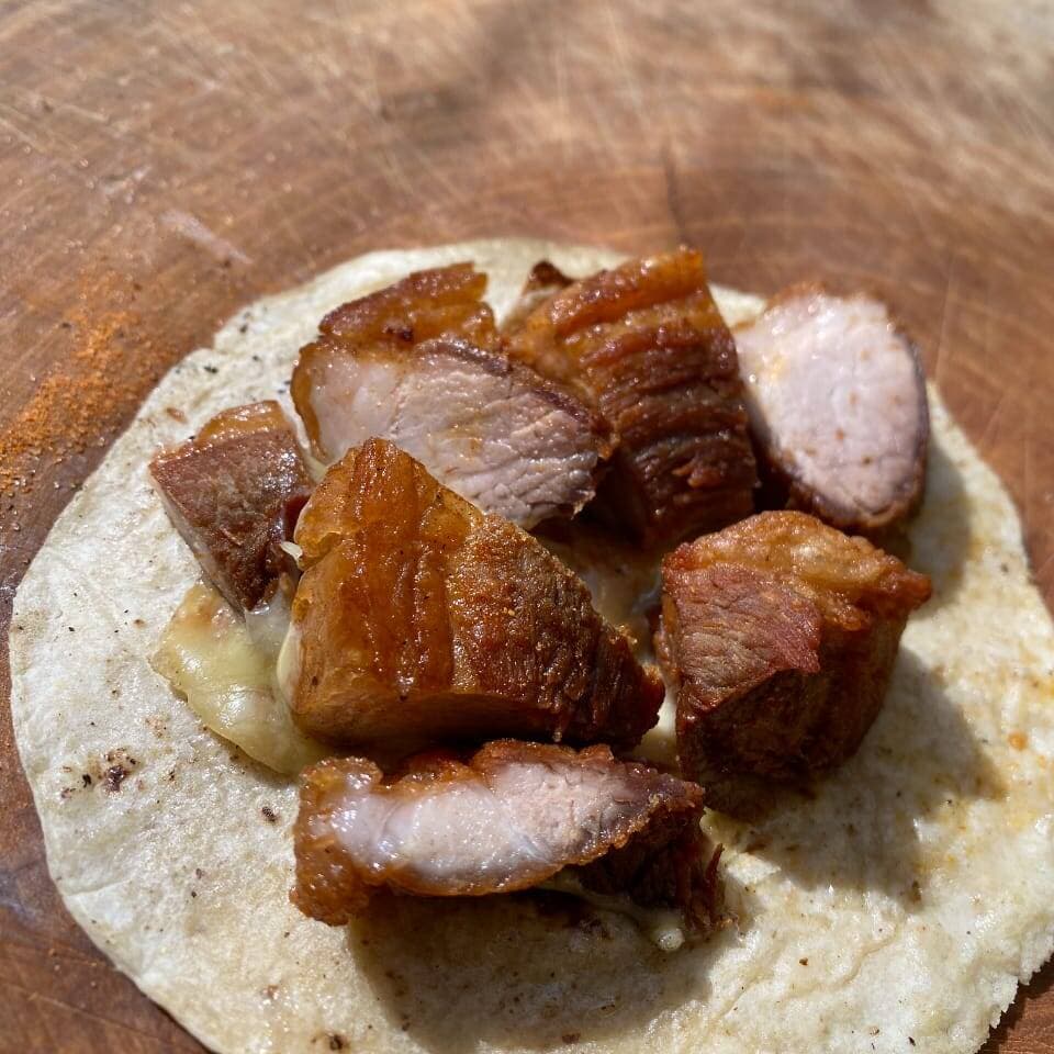 Taco de Chicharrón Norteño