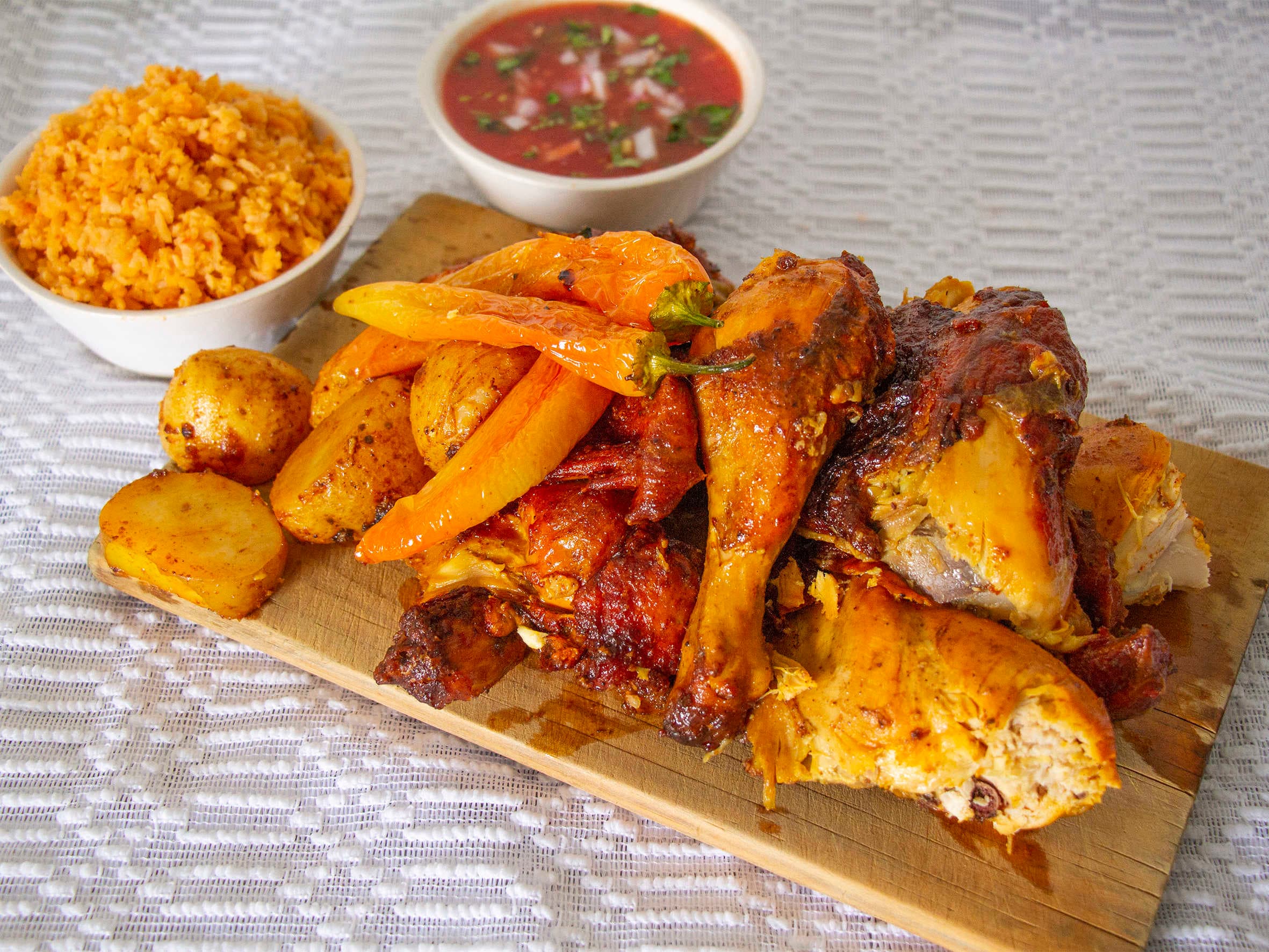 3/4 de pollo (6 pzas)