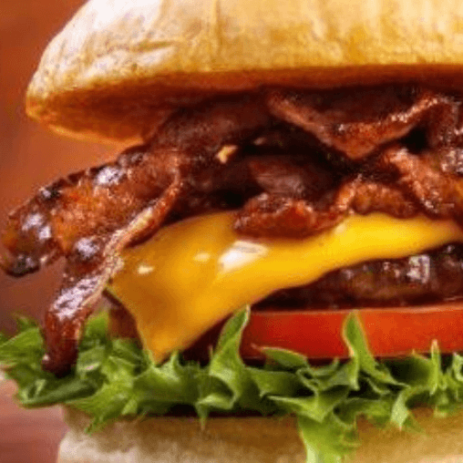 Hamburguesa de Tocino