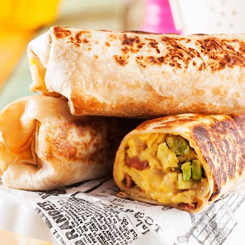 Burrita de Huevo a la Mexicana
