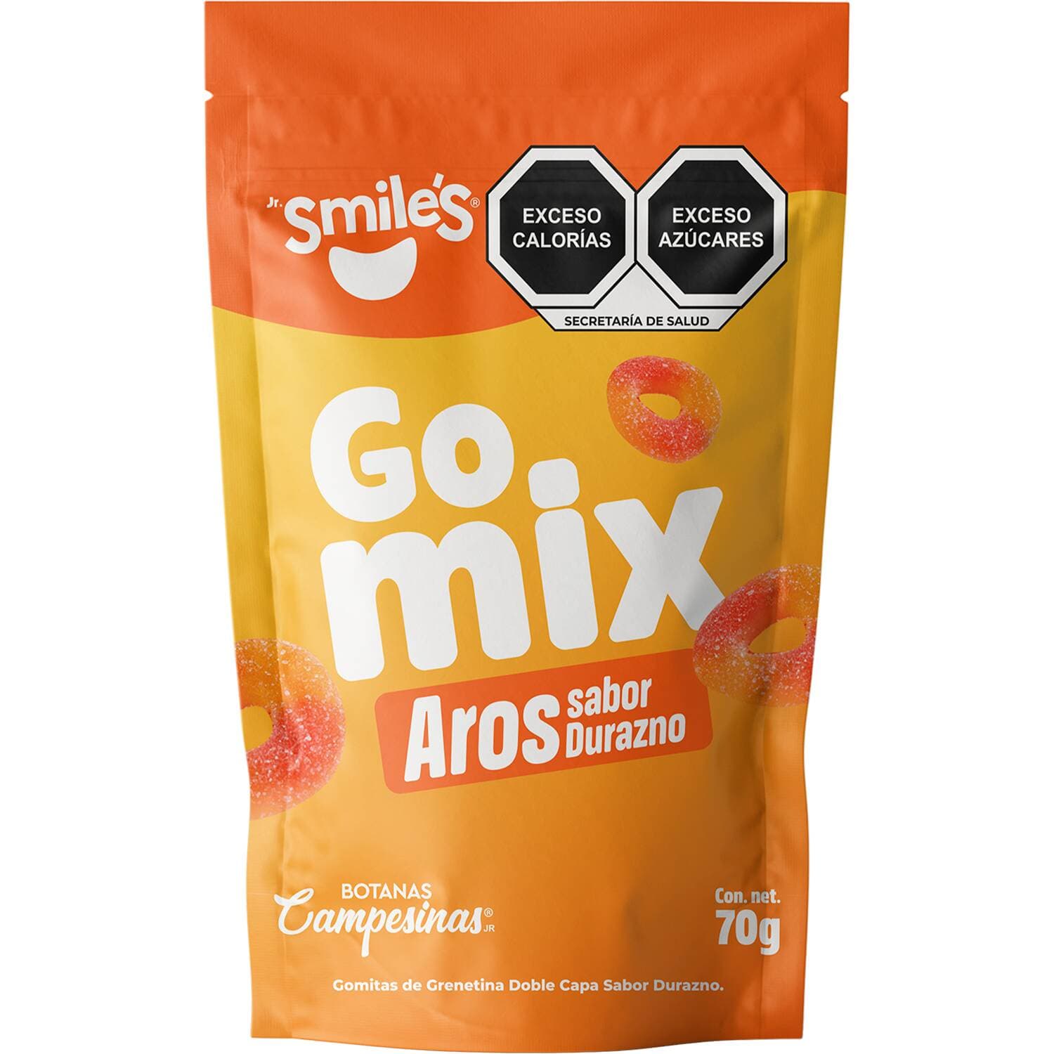 Gomitas de Aros de Durazno