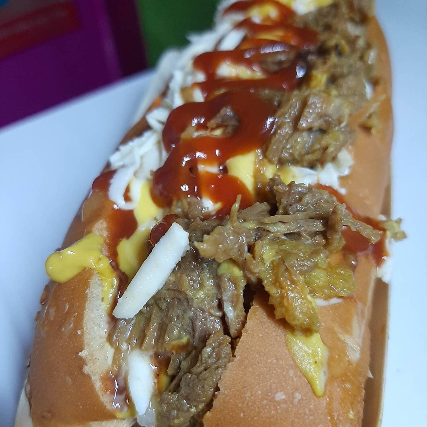 Hot dog latino