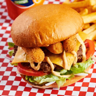 Hamburguesa Buffalo Cheese