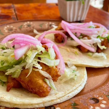 Taco Capeado de Camarón