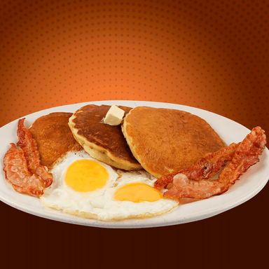 Hot Cakes Americanos (Huevos Estrellados)