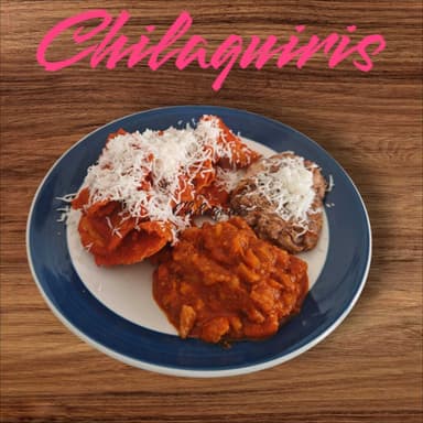 Chilakiris Con Guisado Rojo