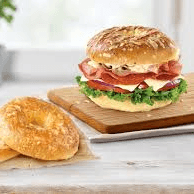 Bagel con 4 quesos