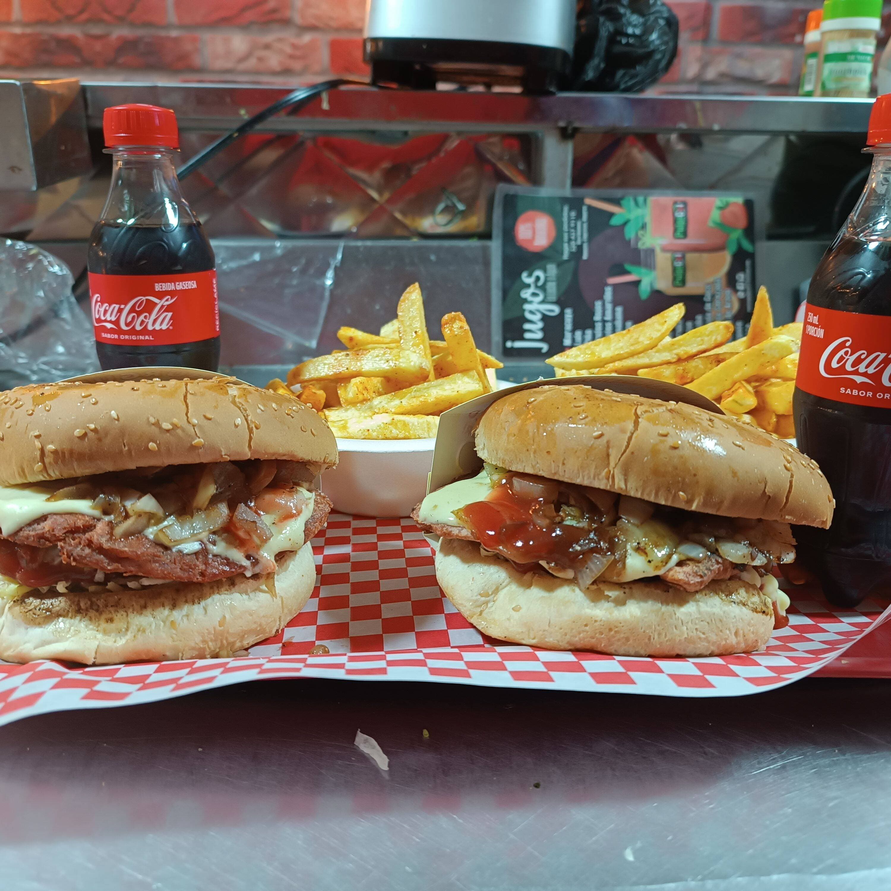 2 Hamburguesas en Combo