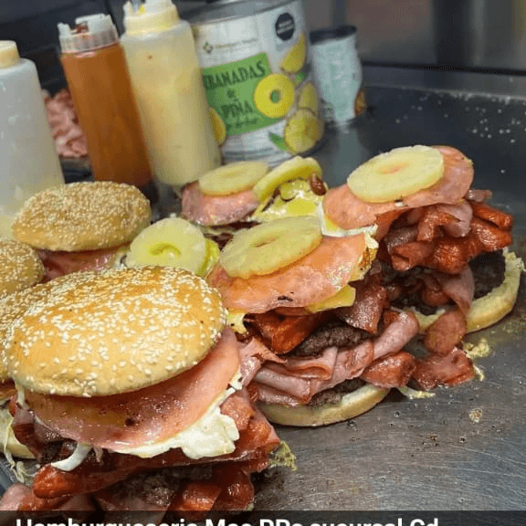 HAMBURGUESA HAWAIANA