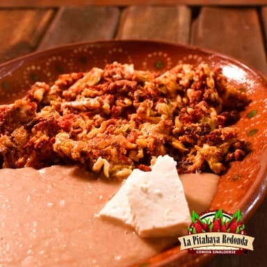 Machaca o Chilorio con Huevo