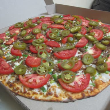 Pizza Extragrande Especial Mexicana