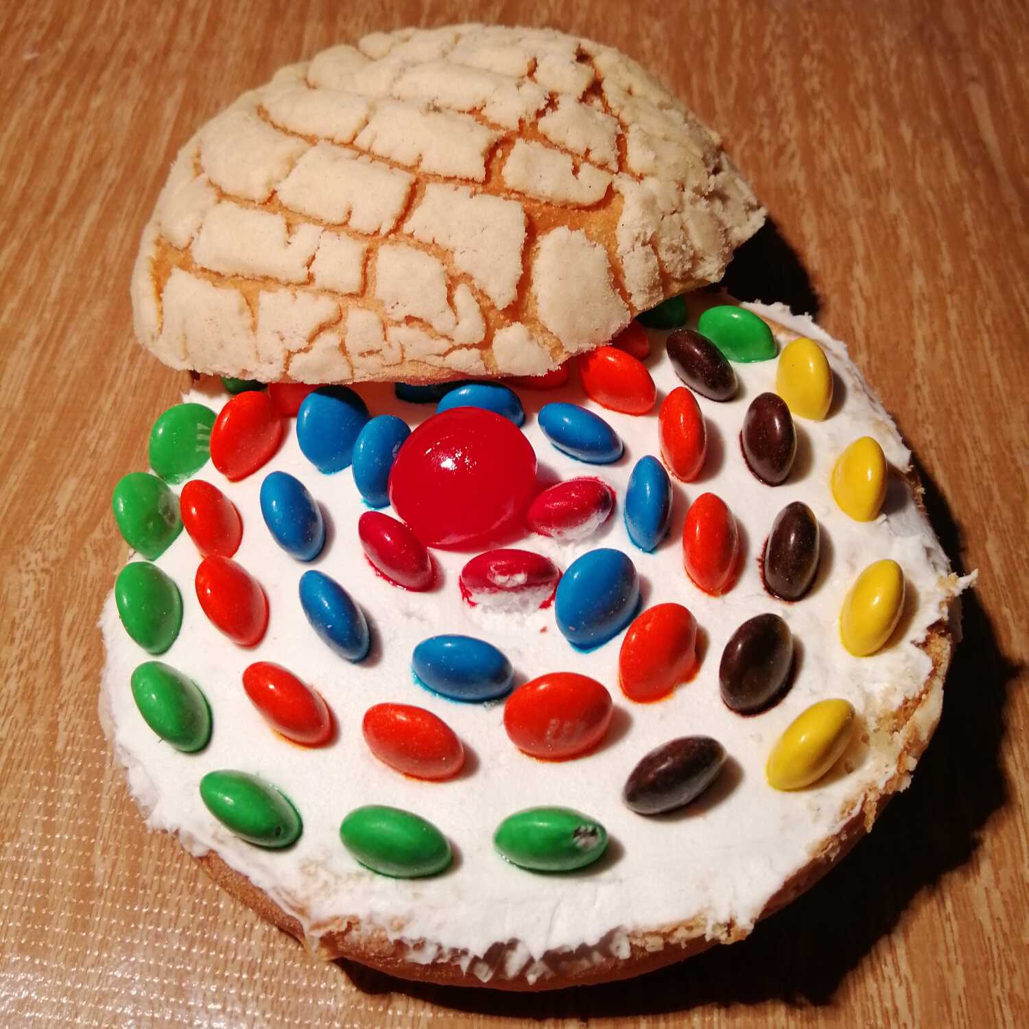 Concha m&m's