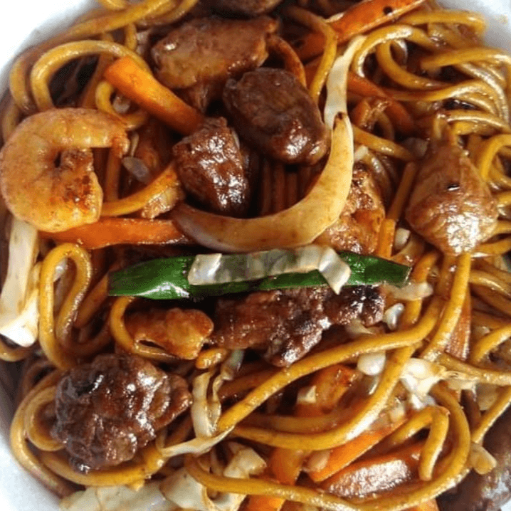 Medio Chop Suey de Camarón