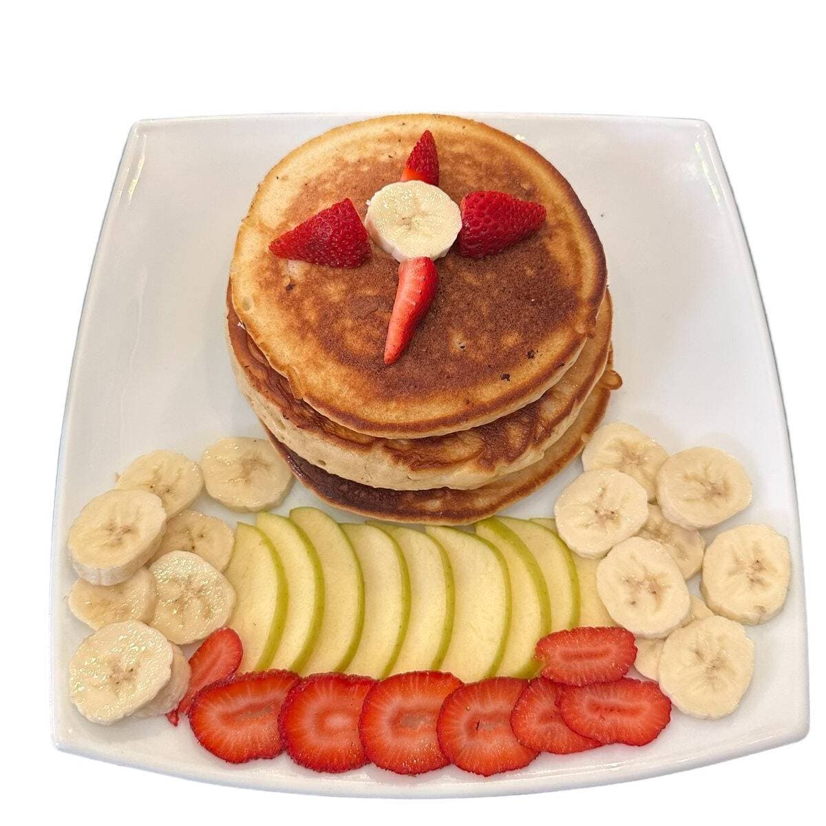 Waffles con Fruta