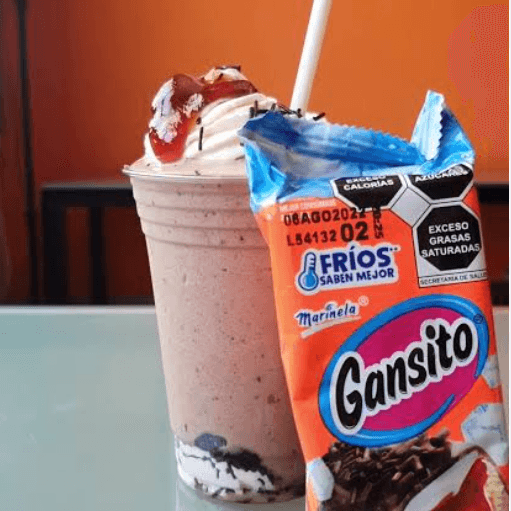 Frappé de Gansito 1/2 litro