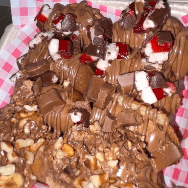 8 mini donitas nutella fresa