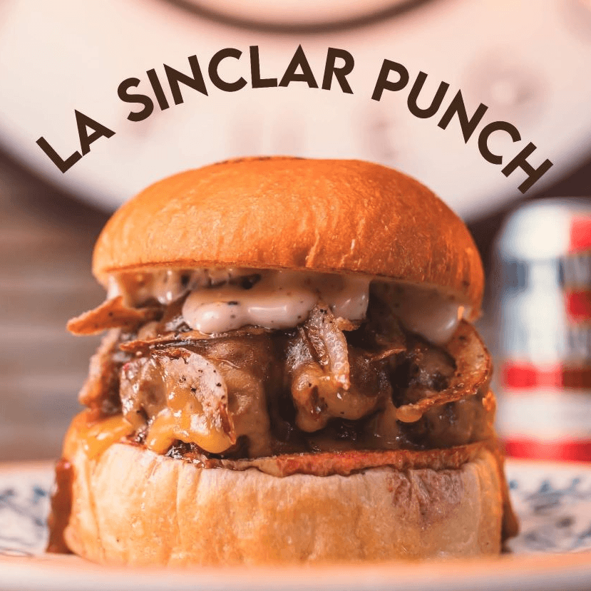 Hamburguesa La Sinclar + Papas
