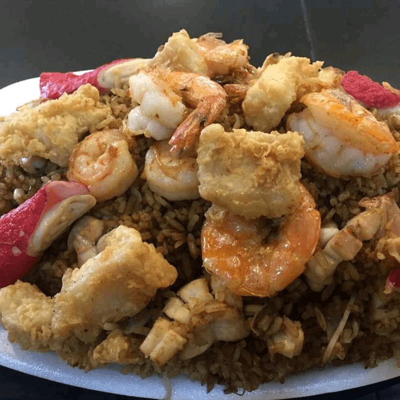 Chau Fan con Mariscos 🥘