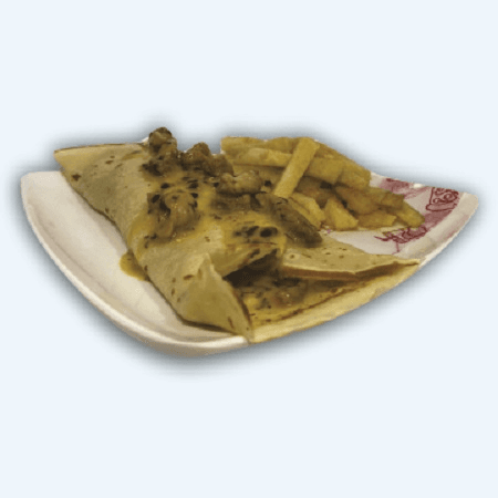Crepe de Cerdo en Salsa