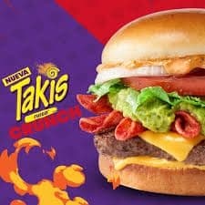Hamburguesa Takis Fuego