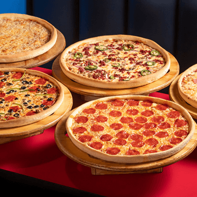 FIESTA PIZZAS (5 Pizzas)