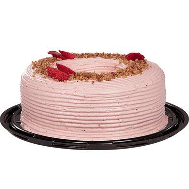 Fresas con Crema Tres Leches Rosca Mediana