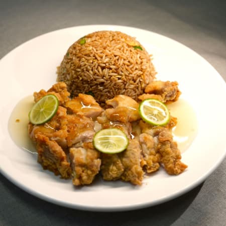 Pollo Limon Kay y Arroz Chaufa