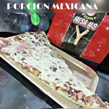 Pizza de 1 Porción Mexicana
