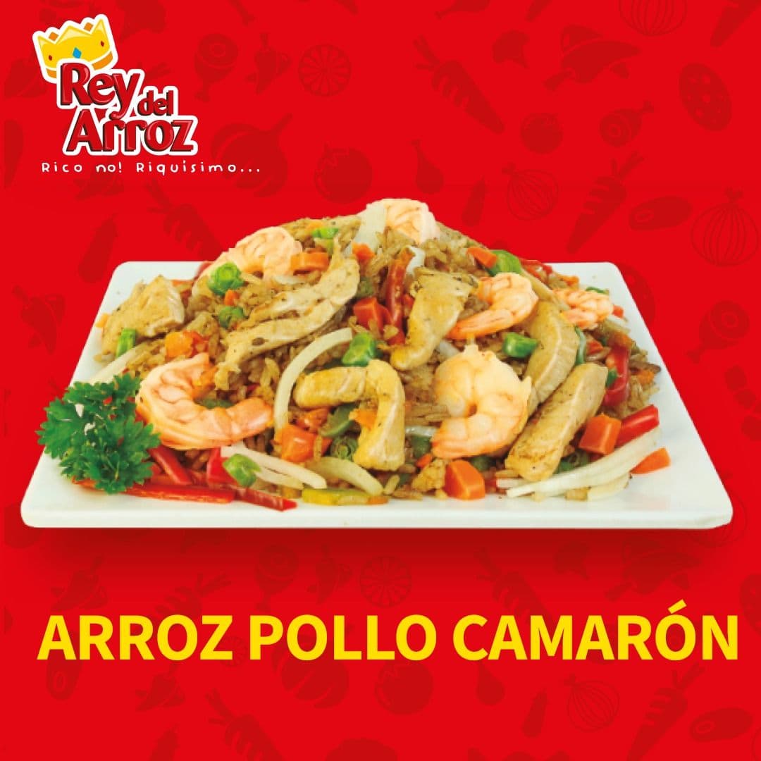 Arroz Pollo y Camarón Familiar