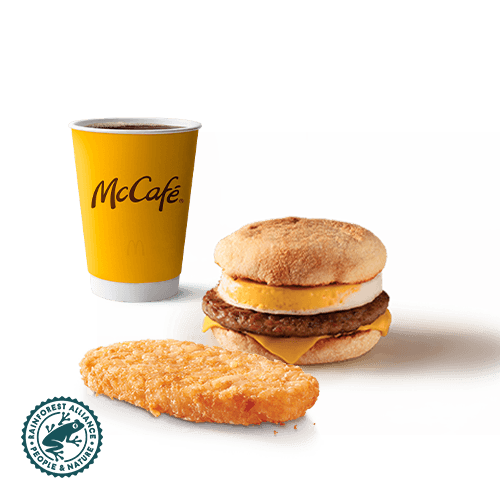 McTrio McMuffin Huevo Salchicha