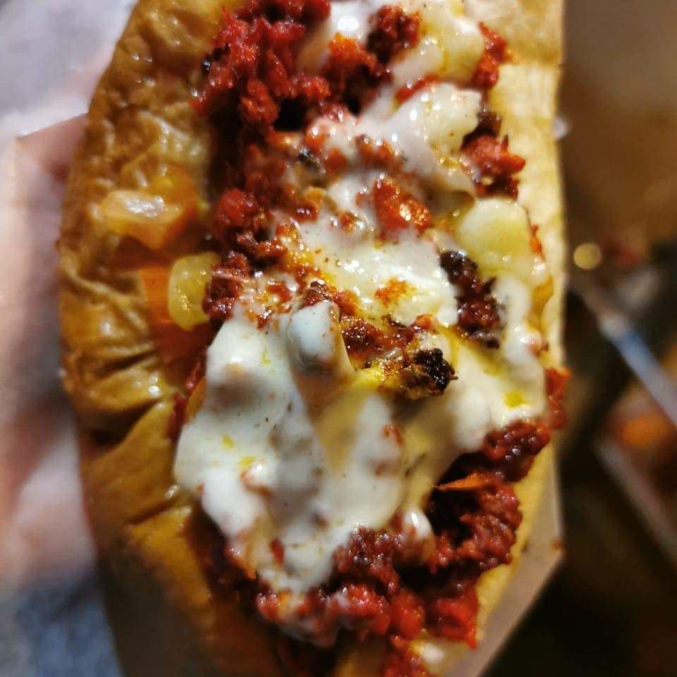 Hotdog especial de chorizo