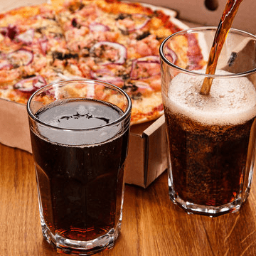 Combo: 1 PizzaFamiliar + 2 Cocas400ml