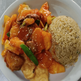 KanLu Wantan c Arroz Chaufa + Entrada