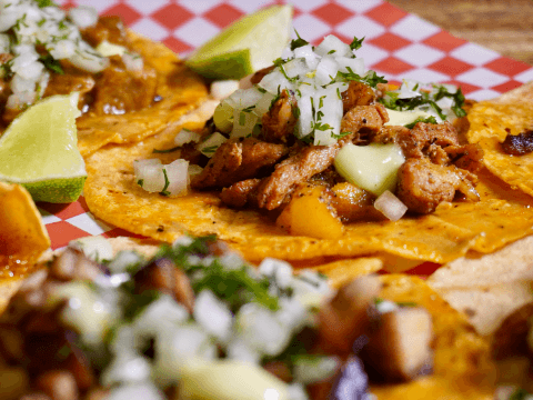 Tacos El Aguante 5.50 Mx