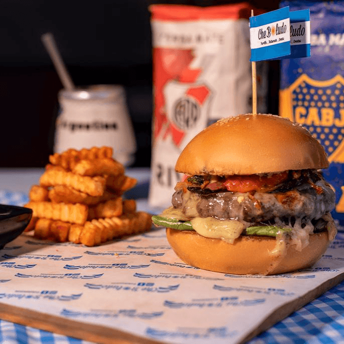 Combo Sweet Bacon + Papas + Gaseosa Personal
