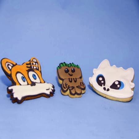 GALLETA TEMÁTICA X 3 UNIDADES GRANDE