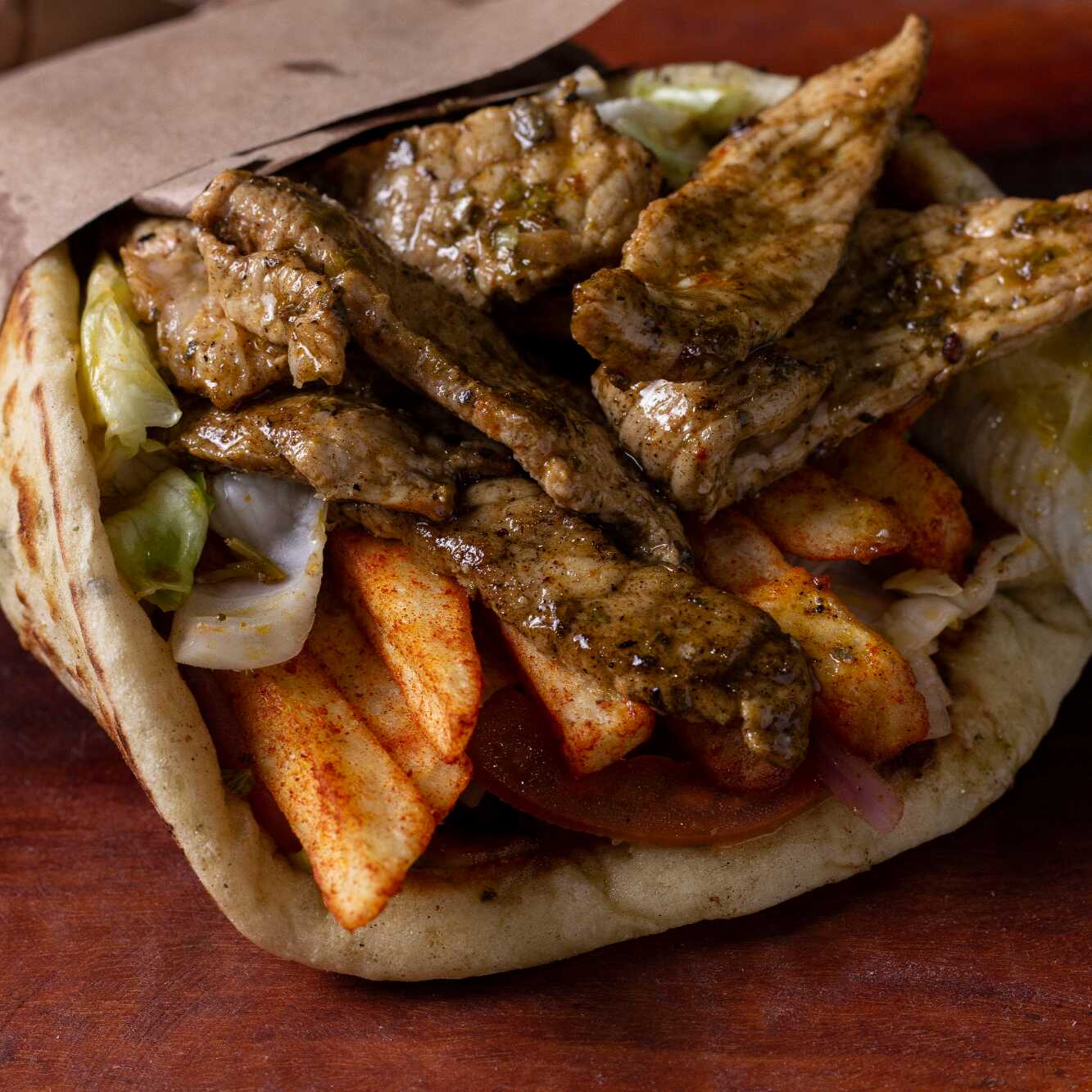 Pork Chimichurri Gyro