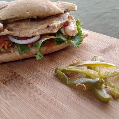 Lonche Especial de Pollo a la Plancha