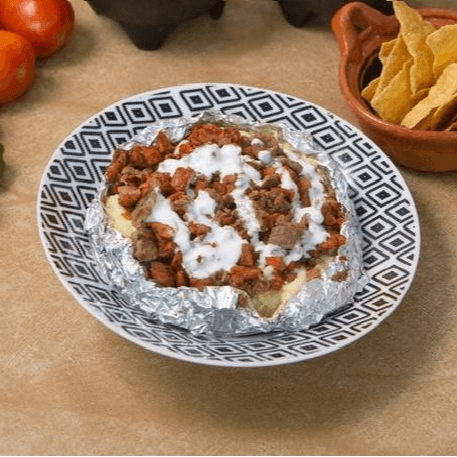 Papa Asada de Trompo