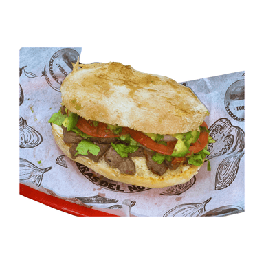 Torta de Carne Asada Chica