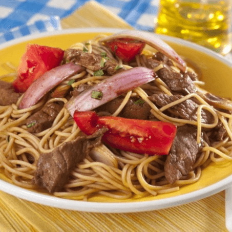 Tallarín Saltado de Carne